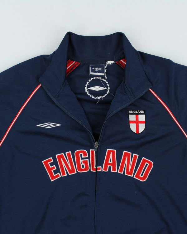 Vintage 2000s England Umbro Track Jacket - L - Image 3