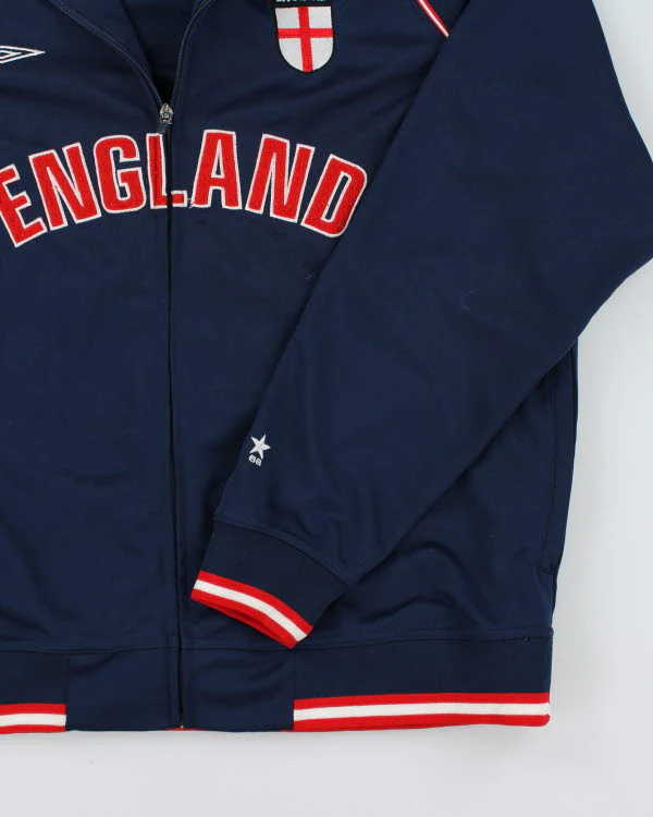 Vintage 2000s England Umbro Track Jacket - L - Image 4