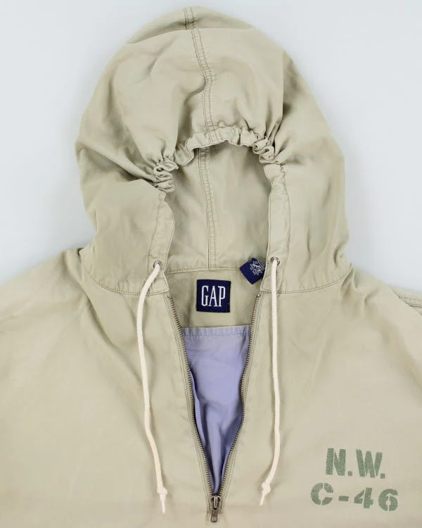 Vintage 2000s Gap Military Pullover Jacket - L - Image 3