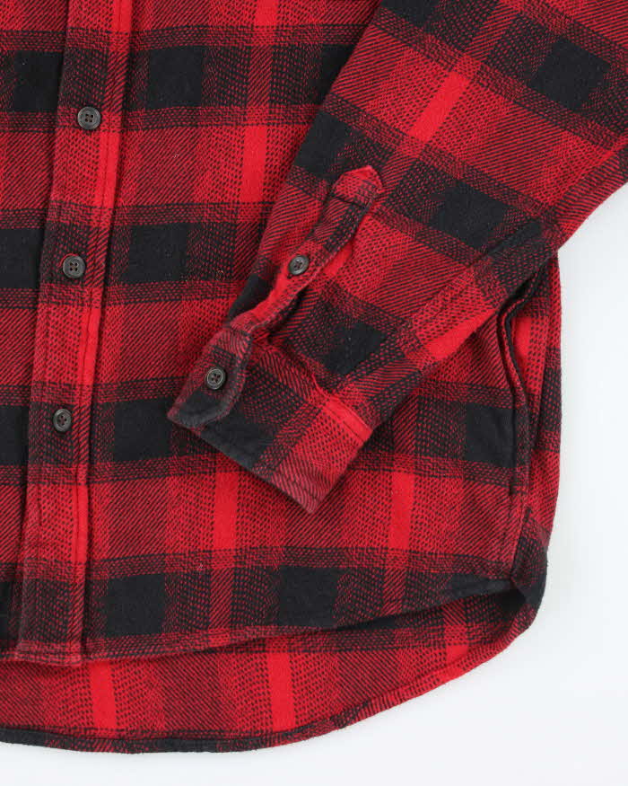 Vintage 2000's Y2K Orvis Heavyweight Flannel Shirt - L - Image 4