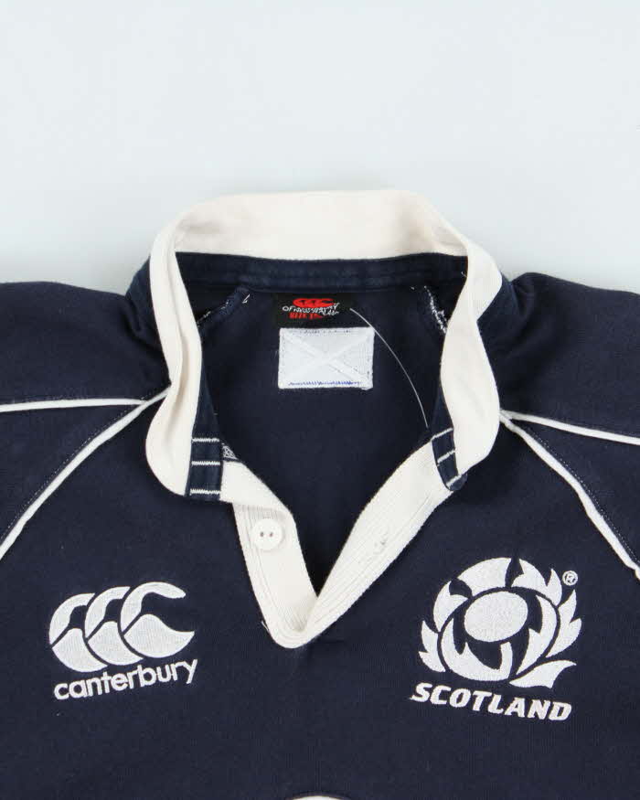 Vintage 2007 Canterbury Scotland International RFC Long Sleeve Rugby Shirt - 12 Years - Image 5