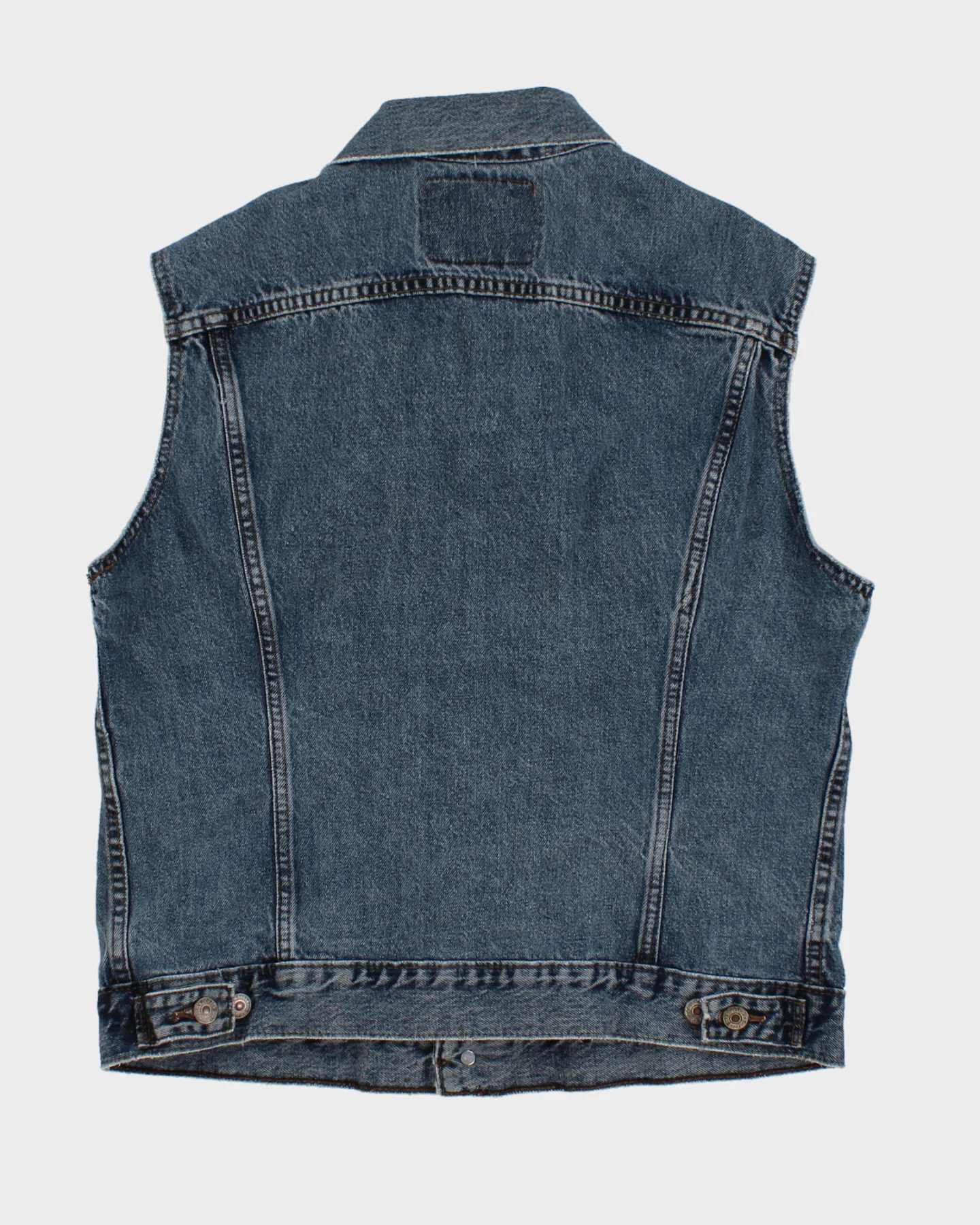 Vintage 80s Levi's Denim Vest - M - Image 5