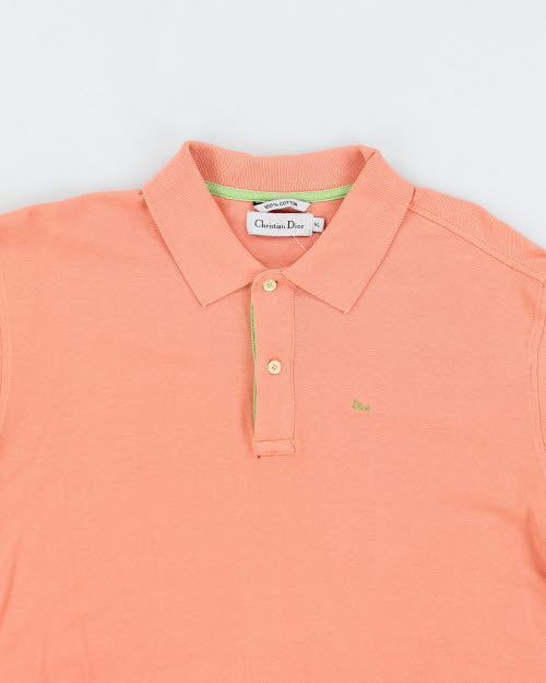 Vintage 90's Christian Dior Polo Shirt - XL - Image 3