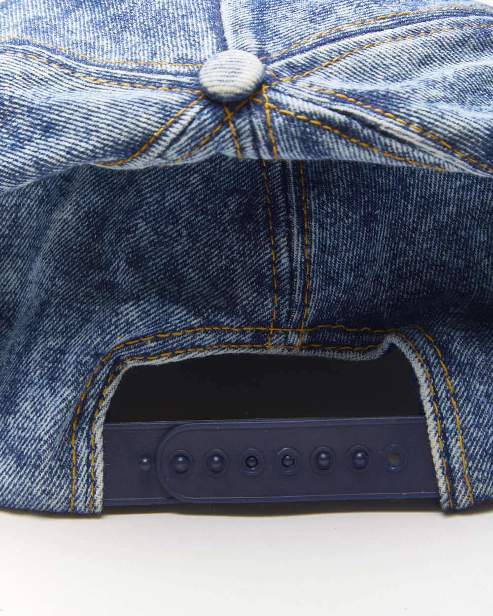 Vintage 90's Embroidered Nashville Denim Snapback - OS - Image 5