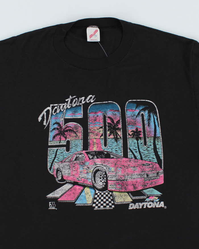 Vintage 90's Single Stitch Daytona 500 T-Shirt - XL - Image 3