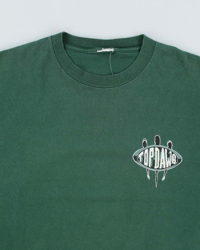 Vintage 90s Single Stitch Top Dawg Graphic T-Shirt - L - Image 3