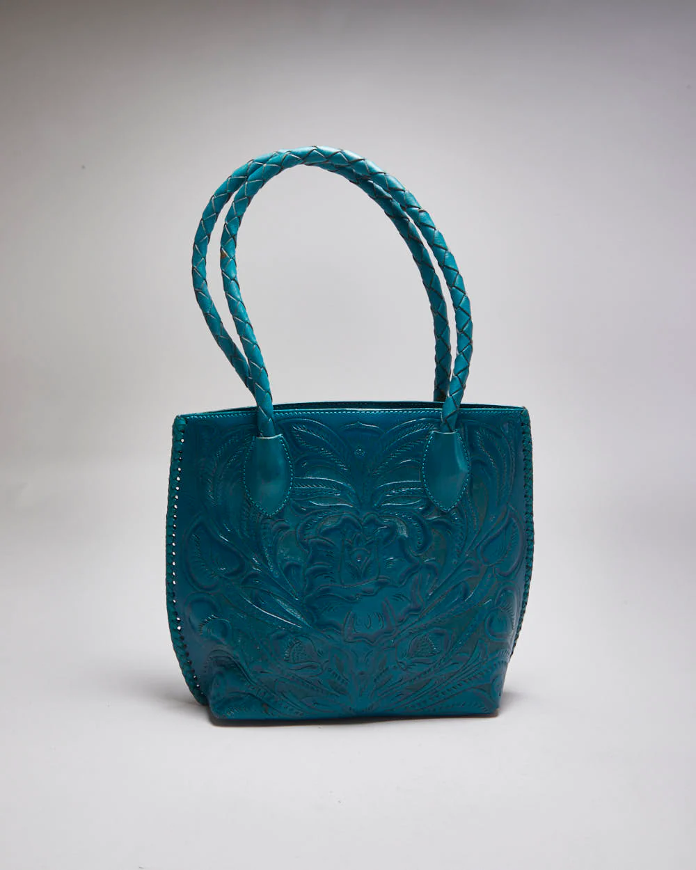 Vintage Alejandro Yeo Tooled Bag - Image 3