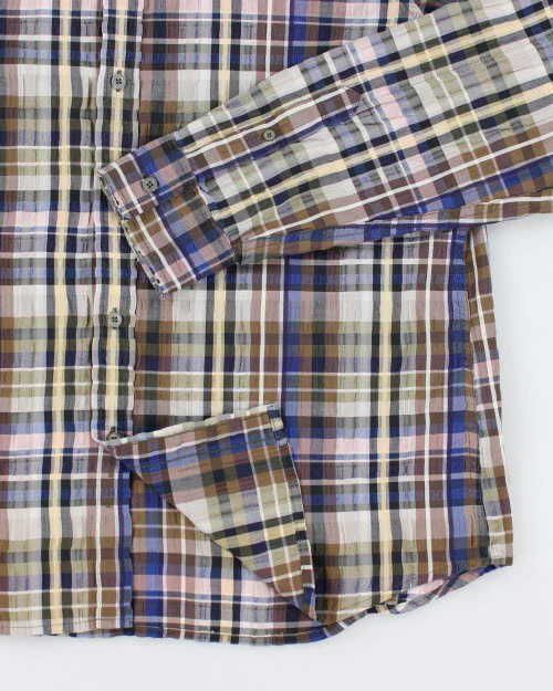 Vintage Armani Exchange Patterned Shirt - L - Image 4