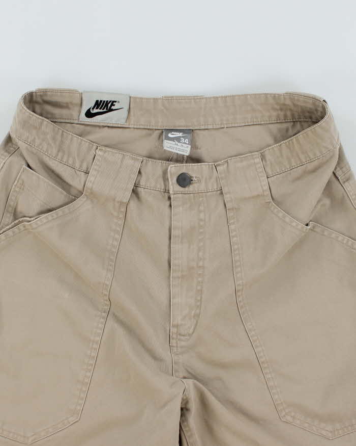 Vintage Baggy Nike Cargo Shorts - W30 L13 - Image 3