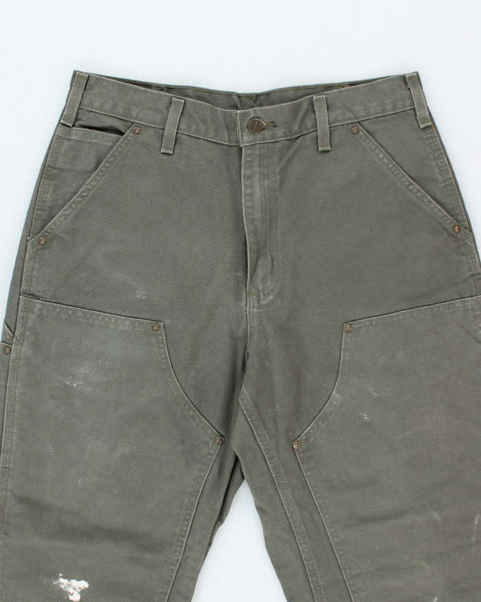 Vintage Carhartt Heavyweight Double Knee Carpenter Trousers - W30 L30 - Image 3