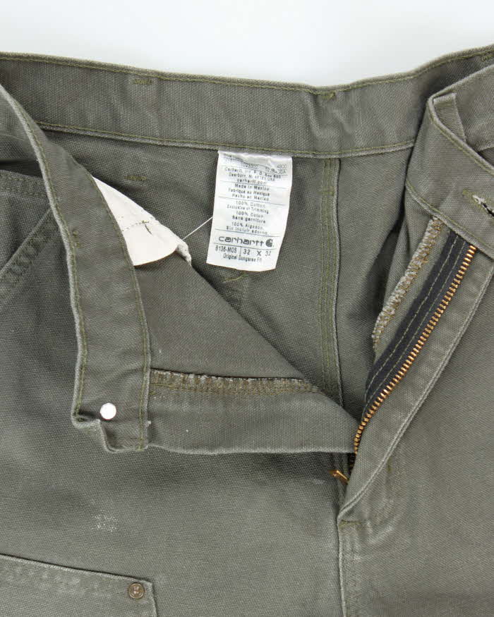 Vintage Carhartt Heavyweight Double Knee Carpenter Trousers - W30 L30 - Image 5
