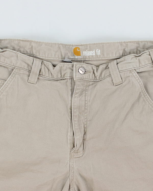 Vintage Carhartt Relaxed Fit Workwear Shorts - W30 L9 - Image 3