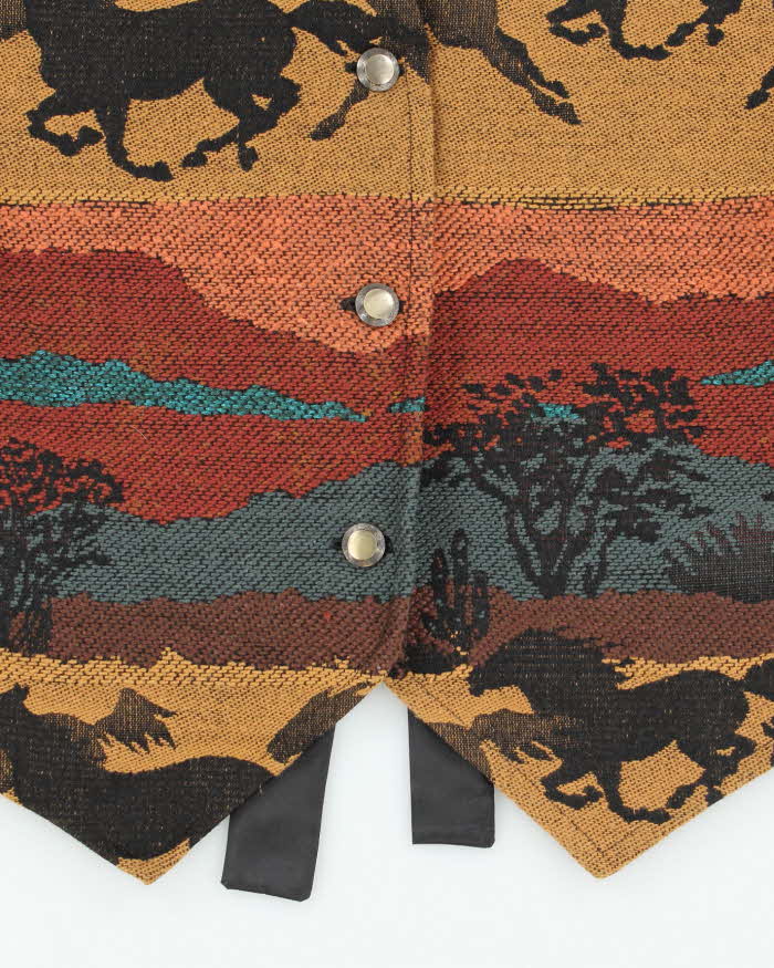 Vintage Carlain Coast Western Waistcoat - L - Image 4