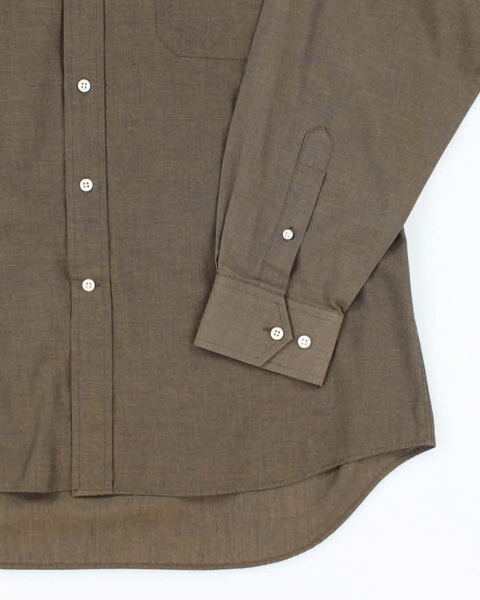 Vintage Christian Dior Iridescent Long Sleeve Shirt - XL - Image 4