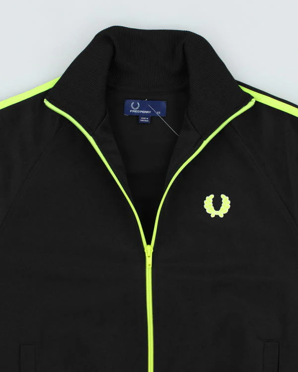 Vintage Fred Perry Neon Emblem Track Jacket - XS - Image 3