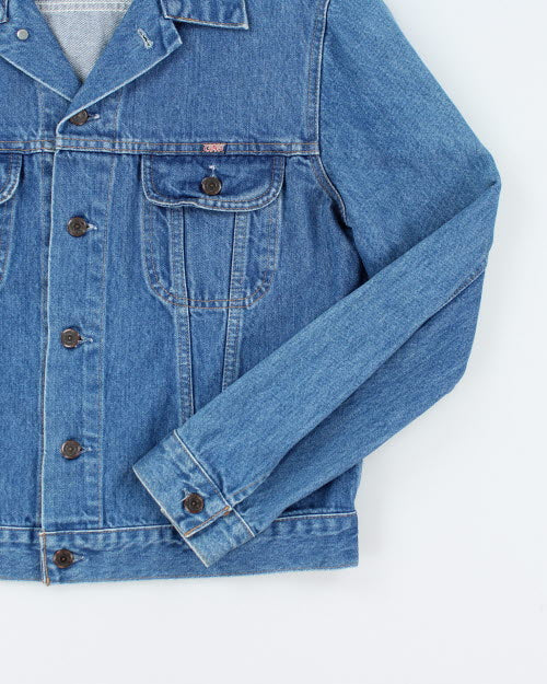 Vintage GWG Medium Wash Denim Jacket - L - Image 4