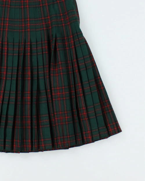 Vintage Highland Queen Wool Plaid Skirt - XS - Image 4