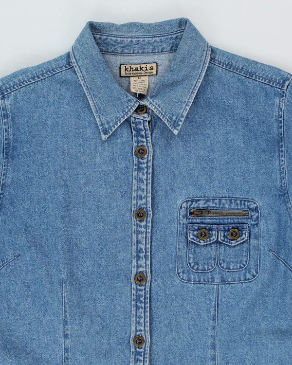 Vintage Khakis International Design Denim Dress - M - Image 3