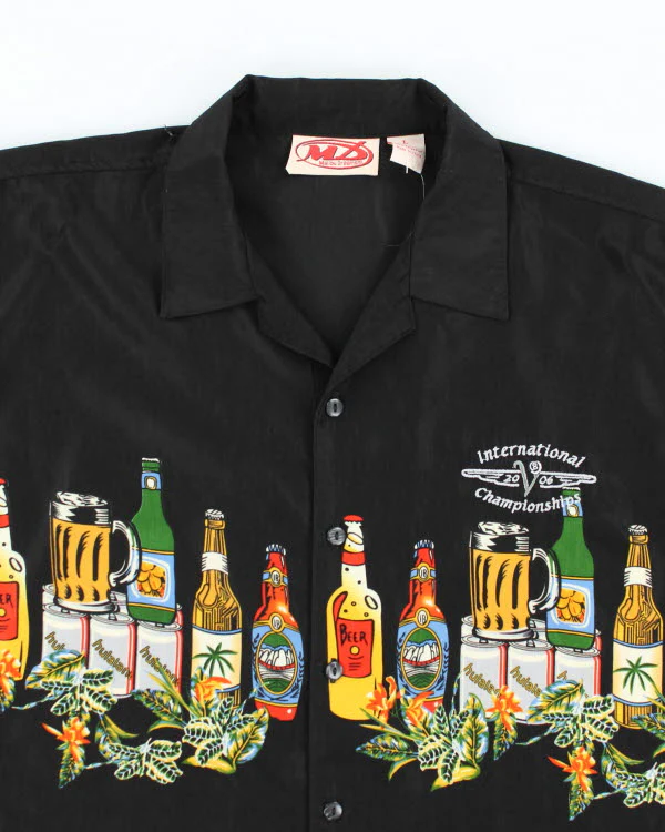 Vintage Malibu Dreams Beer Bottle Shirt - L - Image 3