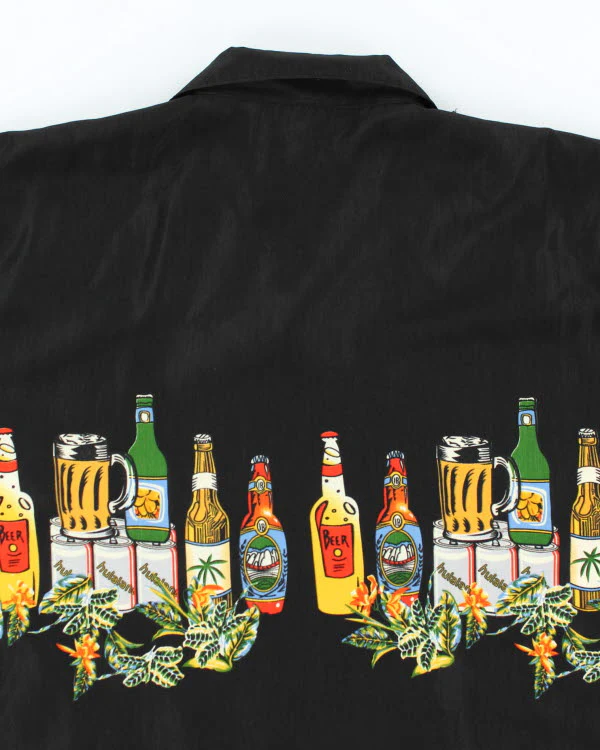 Vintage Malibu Dreams Beer Bottle Shirt - L - Image 4