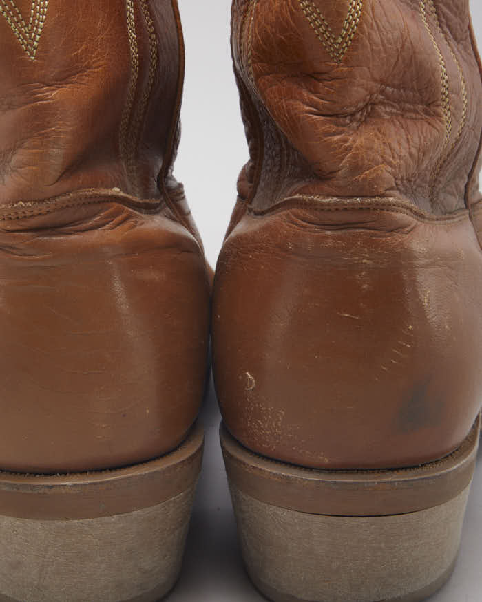 Vintage Men's Brown Cowboy Boots - UK 13 - Image 5