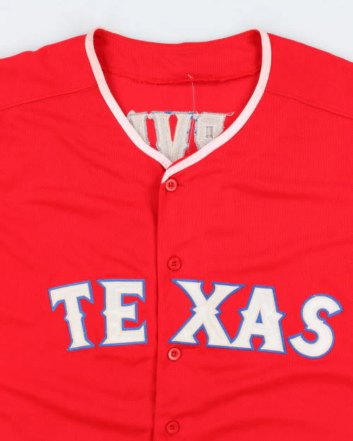 Vintage MLB Texas Rangers Baseball Jersey - L - Image 3