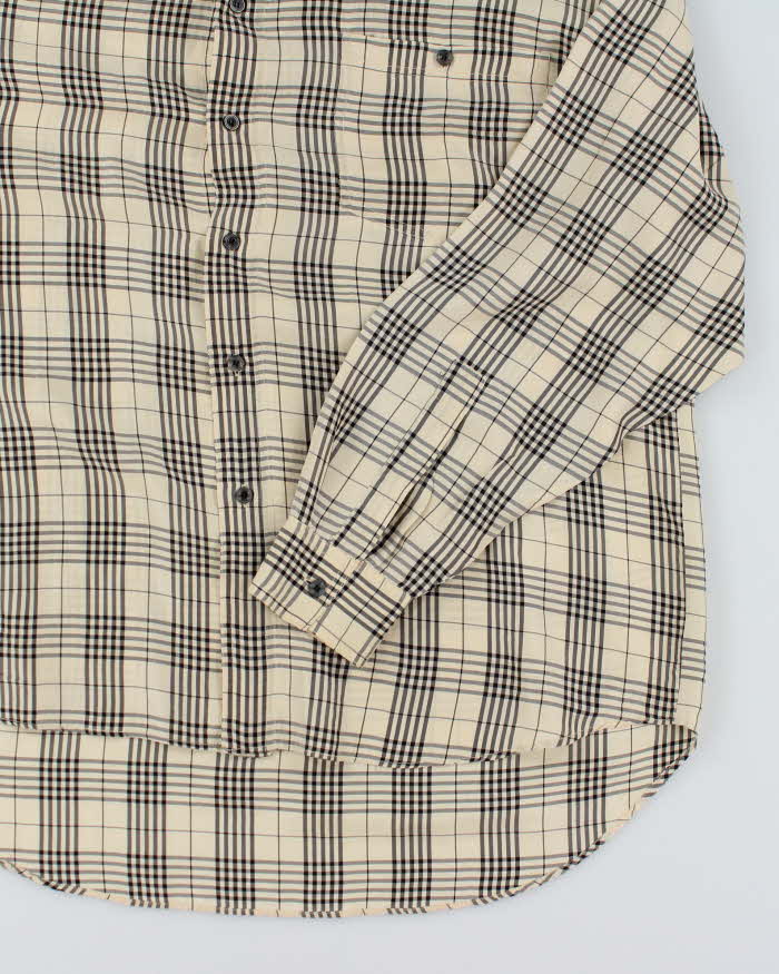 Vintage Nine Twenty East Silk Check Shirt - L - Image 4