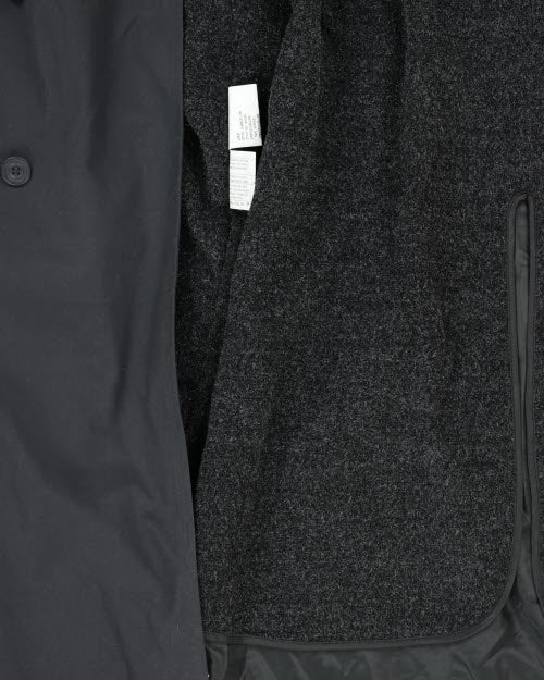 Vintage Pierre Cardin Black Mac - L - Image 7