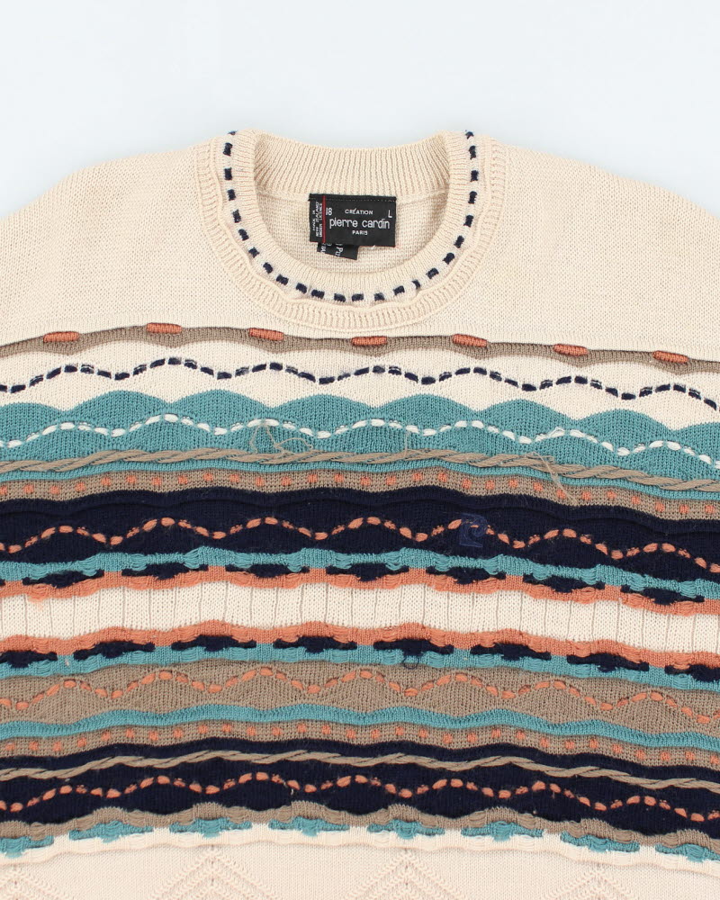 Vintage Pierre Cardin Wool Jumper - L - Image 3