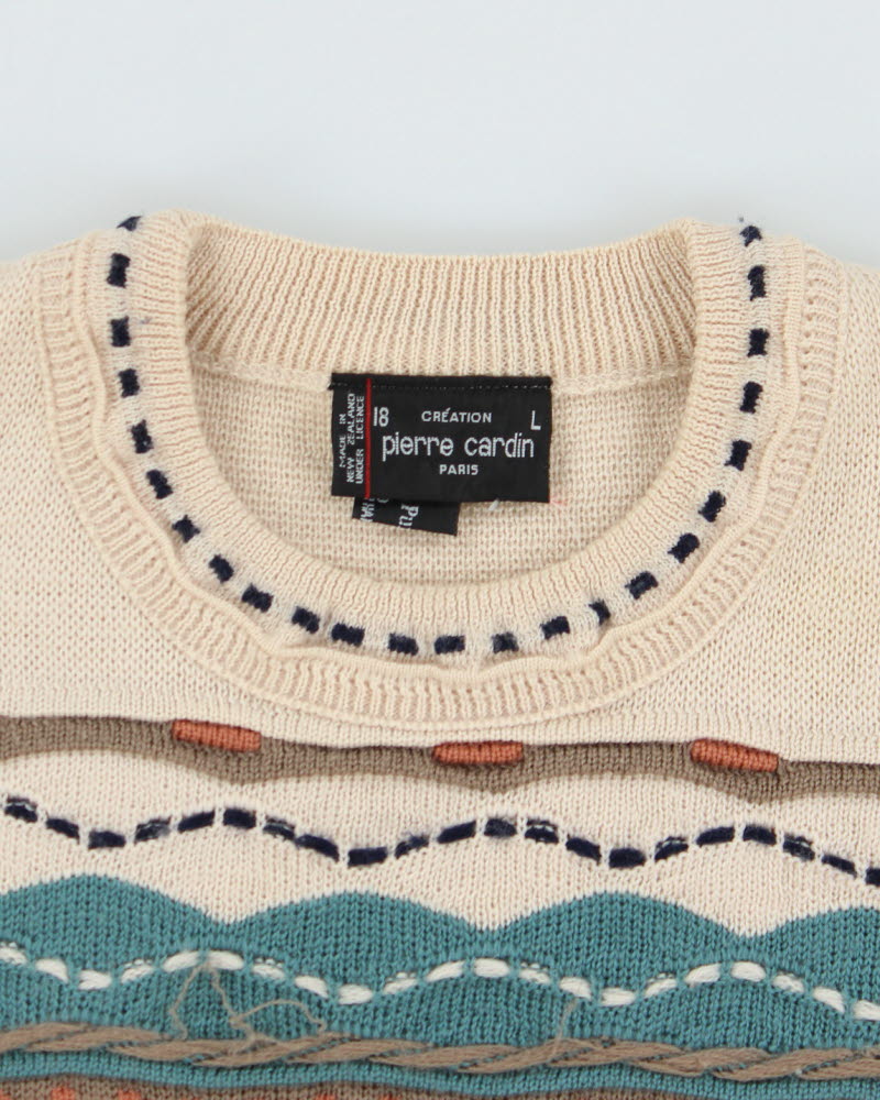 Vintage Pierre Cardin Wool Jumper - L - Image 5