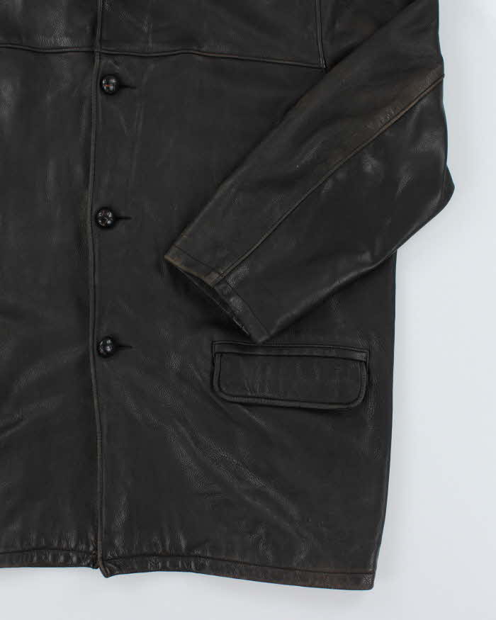 Vintage Roots Leather Jacket - XL - Image 4