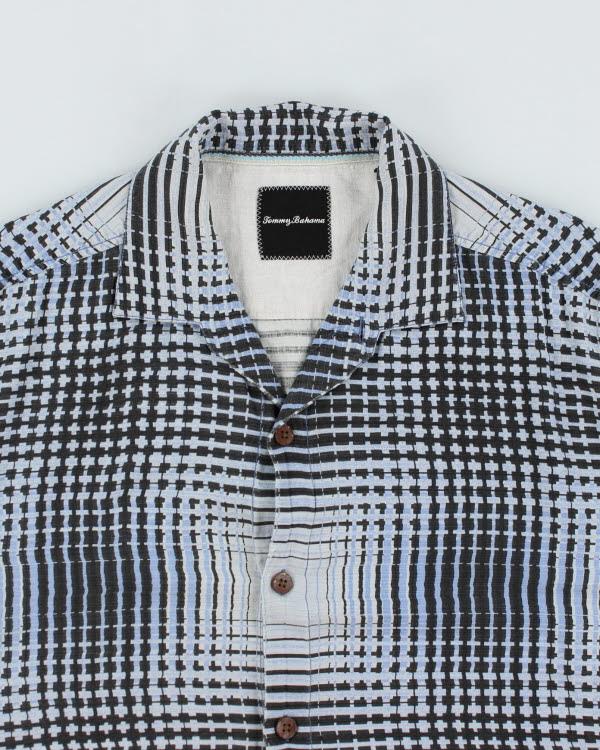 Vintage Tommy Bahama Silk Pattern Shirt - L - Image 3