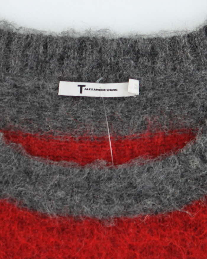 Vintage Women's Alexander Wang Mohair Blend Knit Jumper - L - Image 6