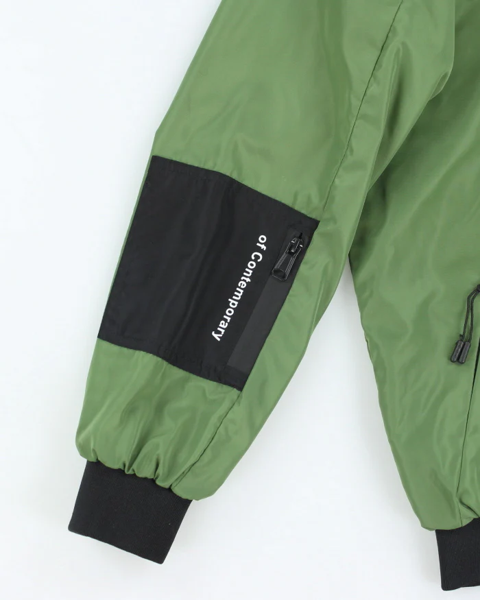 Vintage Y2K Armani Exchange Multi Pocket Zip Up Jacket - L - Image 5