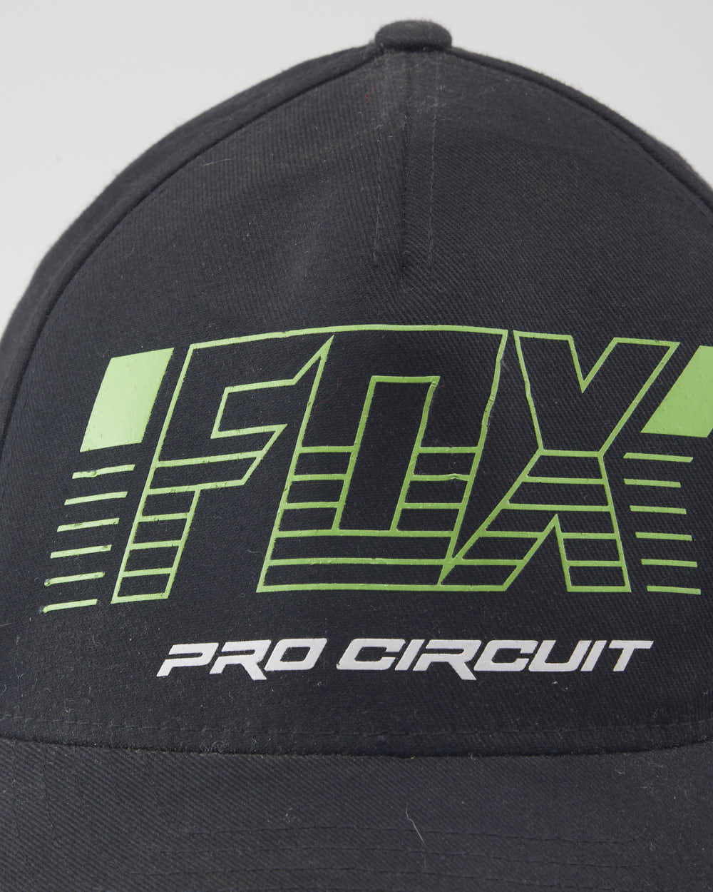 Vintage Y2K Fox Racing Fitted Baseball Cap - L/XL - Image 3