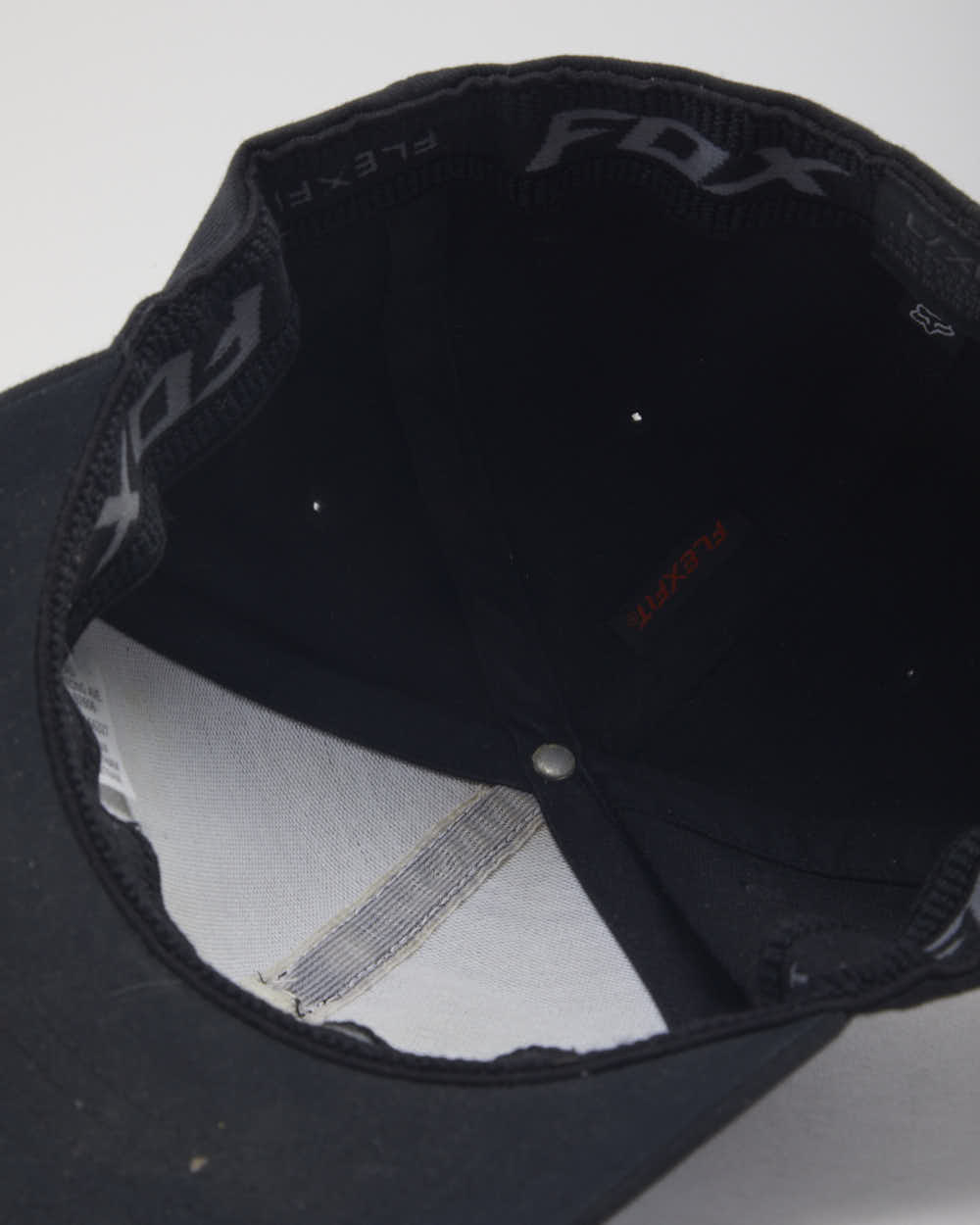 Vintage Y2K Fox Racing Fitted Baseball Cap - L/XL - Image 4