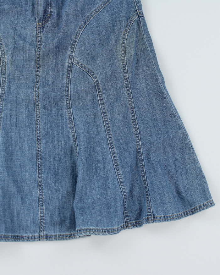 Vintage Y2K Jessica Sport Denim Midi Skirt - S - Image 4
