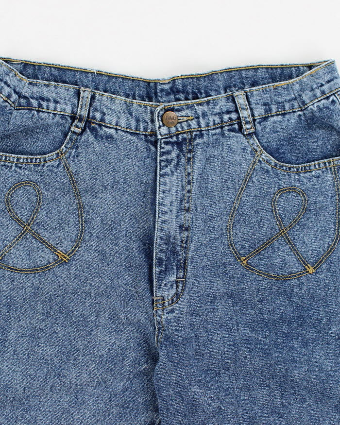 Vintage Y2K Women's Jean Shorts - W28 - Image 3