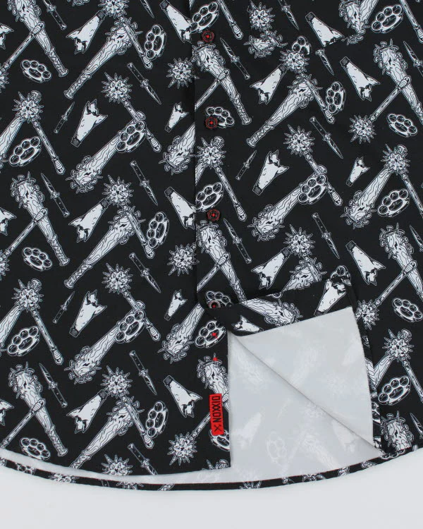 Y2k 00s Dixxon All over Print Shirt - XL - Image 4