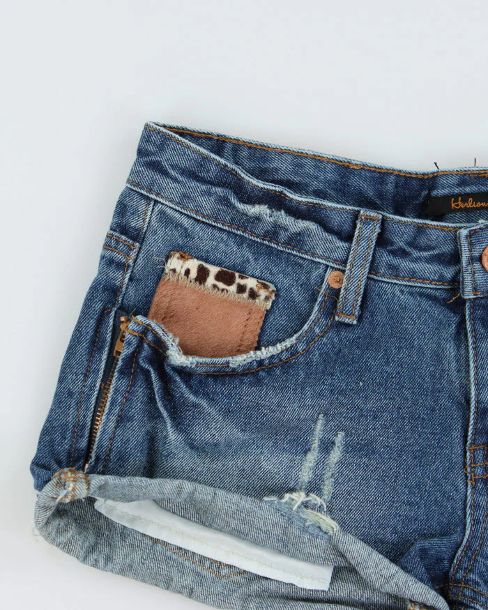 Y2k 00s Herlion Denim Minishorts - W28 - Image 3