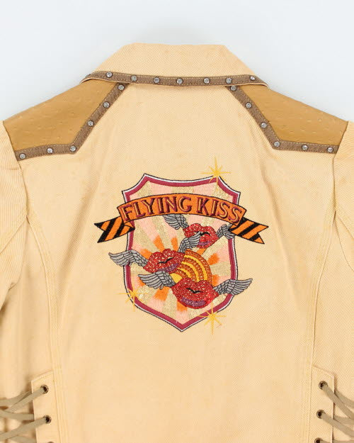 Y2k 00s Jessica Denim Western Jacket - S - Image 4