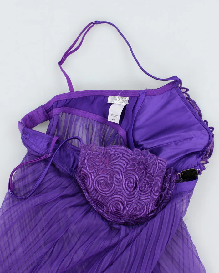 Y2k 00s La Senza Purple Cami - L - Image 3