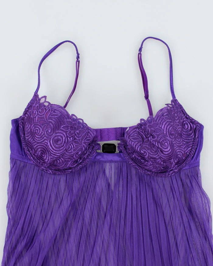 Y2k 00s La Senza Purple Cami - L - Image 4