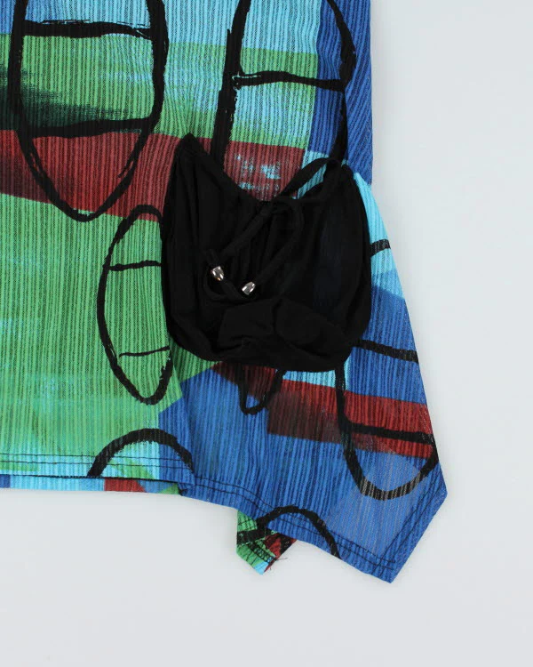 Y2k 00s Papa Sheer Long Sleeve Dress - M - Image 4