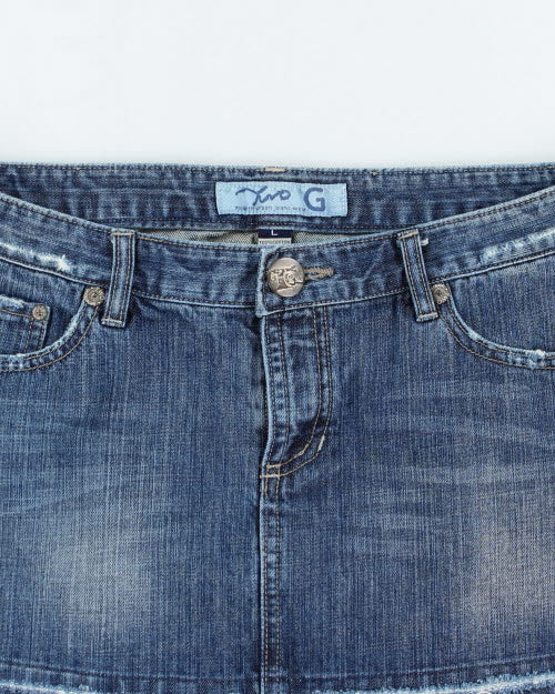 Y2k 00s TG Denim Skirt - L - Image 3