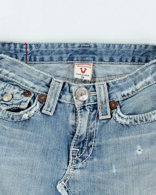Y2k 00s True Religion Denim Mini Skirt - XS - Image 3