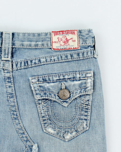 Y2k 00s True Religion Denim Mini Skirt - XS - Image 4