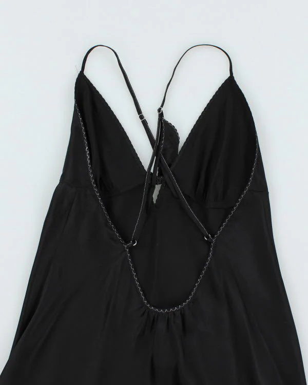 Y2k 00s Victoria's Secret Silk Slip Dress - M - Image 4